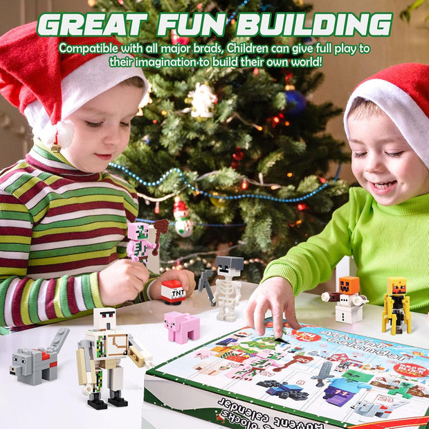 2025 Christmas Advent Calendar – 24-Day Countdown with 29 Toy Figures
